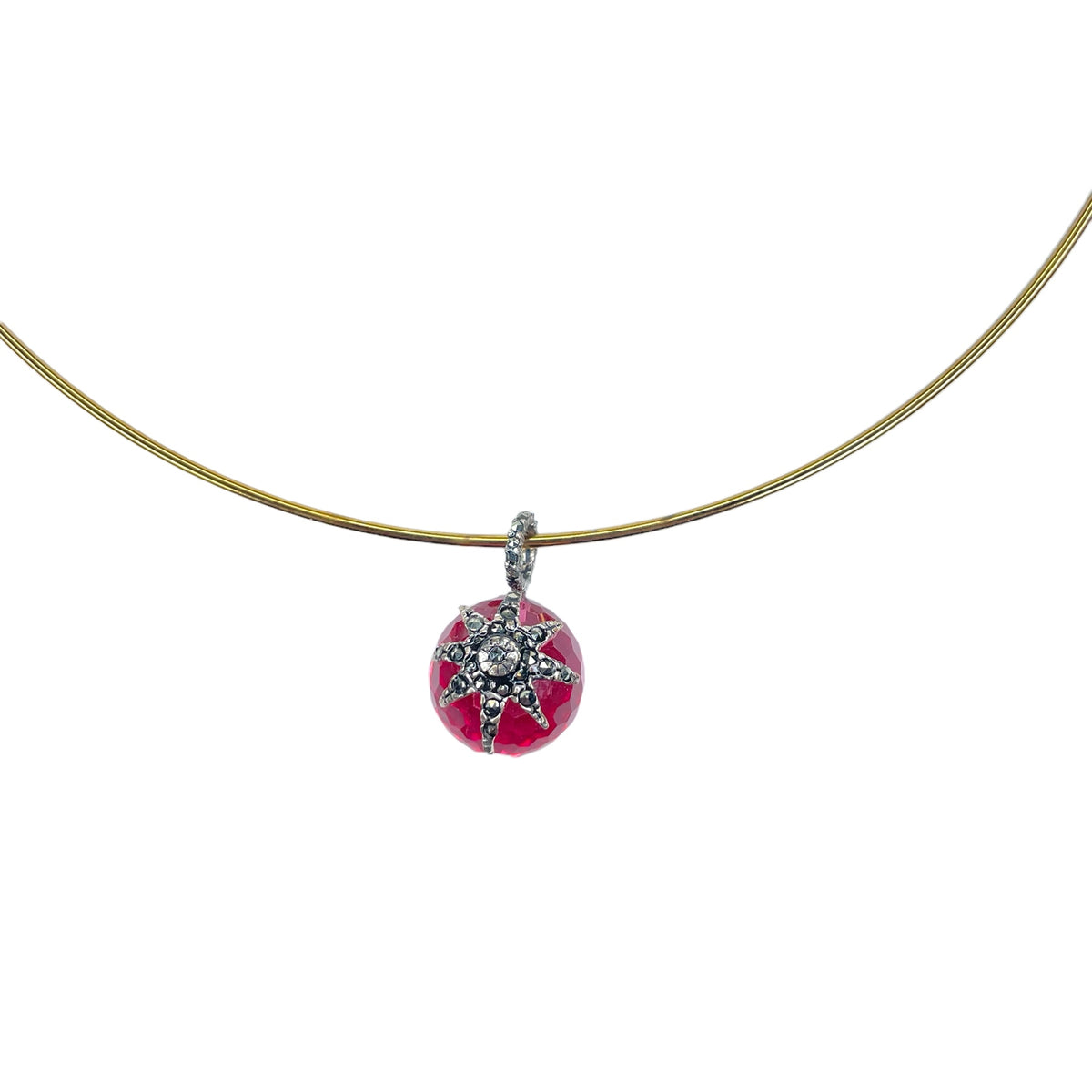 COLLAR RIGIDO ESTRELLA POLARIS Collares de Joyería Regina Castillo