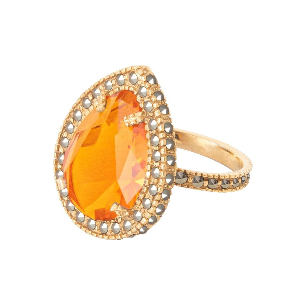 Anillo Jan II de Plata (Naranja) Anillos de Joyería Regina Castillo