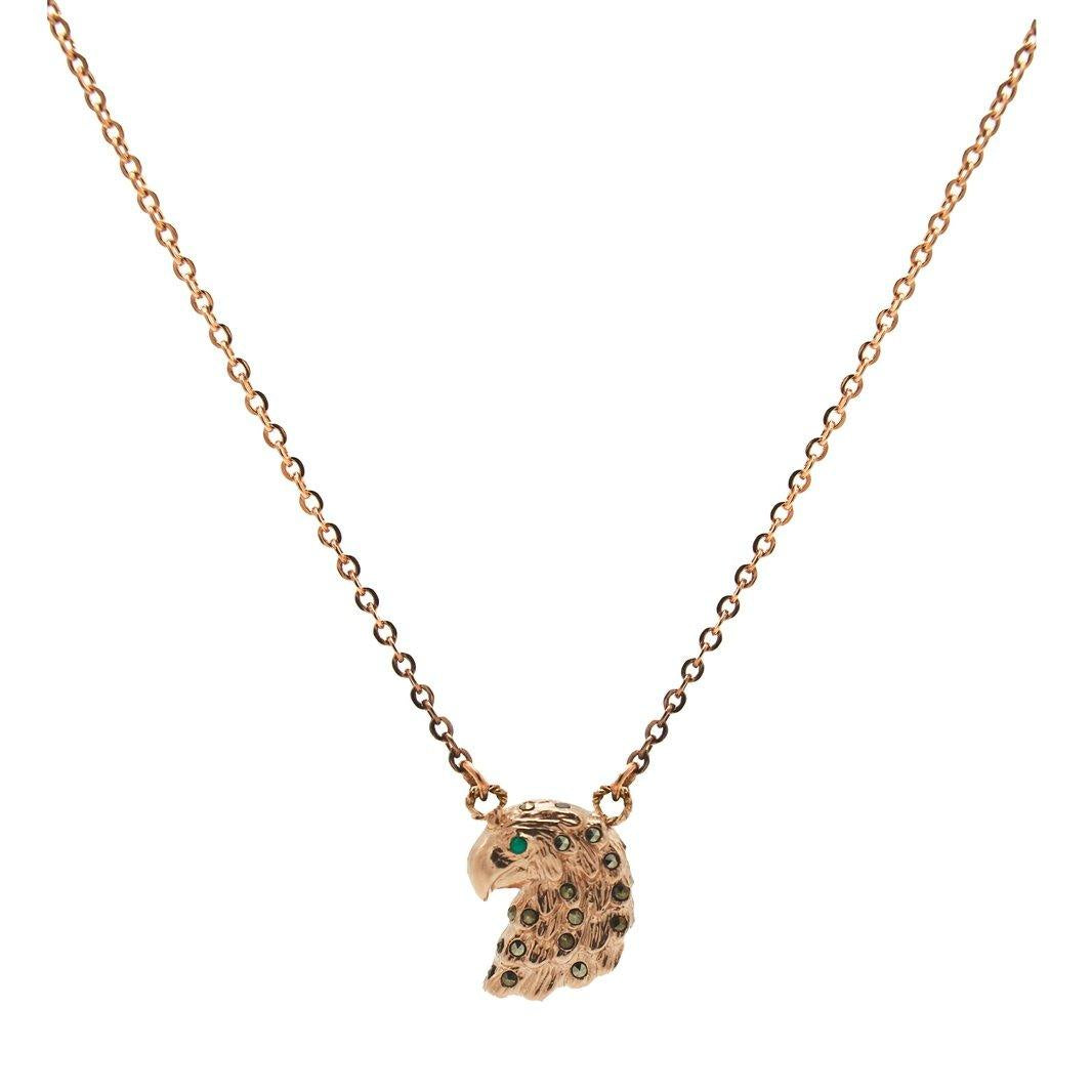 Collar perico rose gold Cadenas y Collares de Joyería Regina Castillo