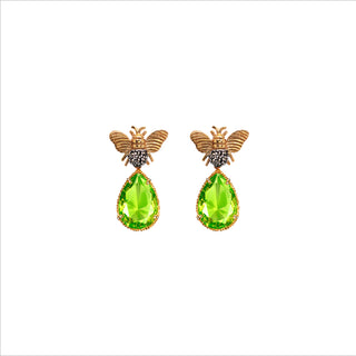 Arete Bee Mix+ Drop Clasico Gold