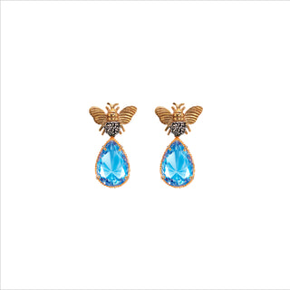 Arete Bee Mix+ Drop Clasico Gold