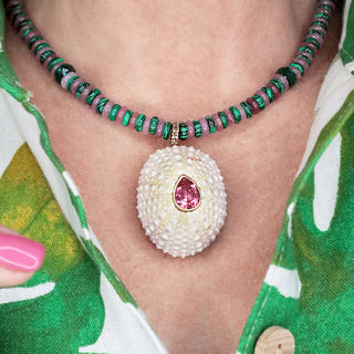 collar concha Collares de Joyería Regina Castillo