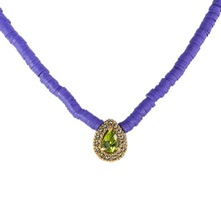 Collar mini drop Verde
