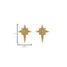 Arete Estrella Auriga Aretes de Joyería Regina Castillo