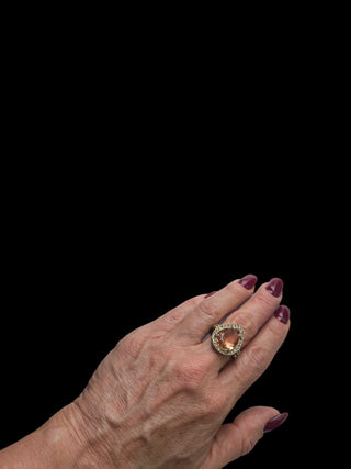 Anillo Jan II Gold Peach Anillos de Joyería Regina Castillo