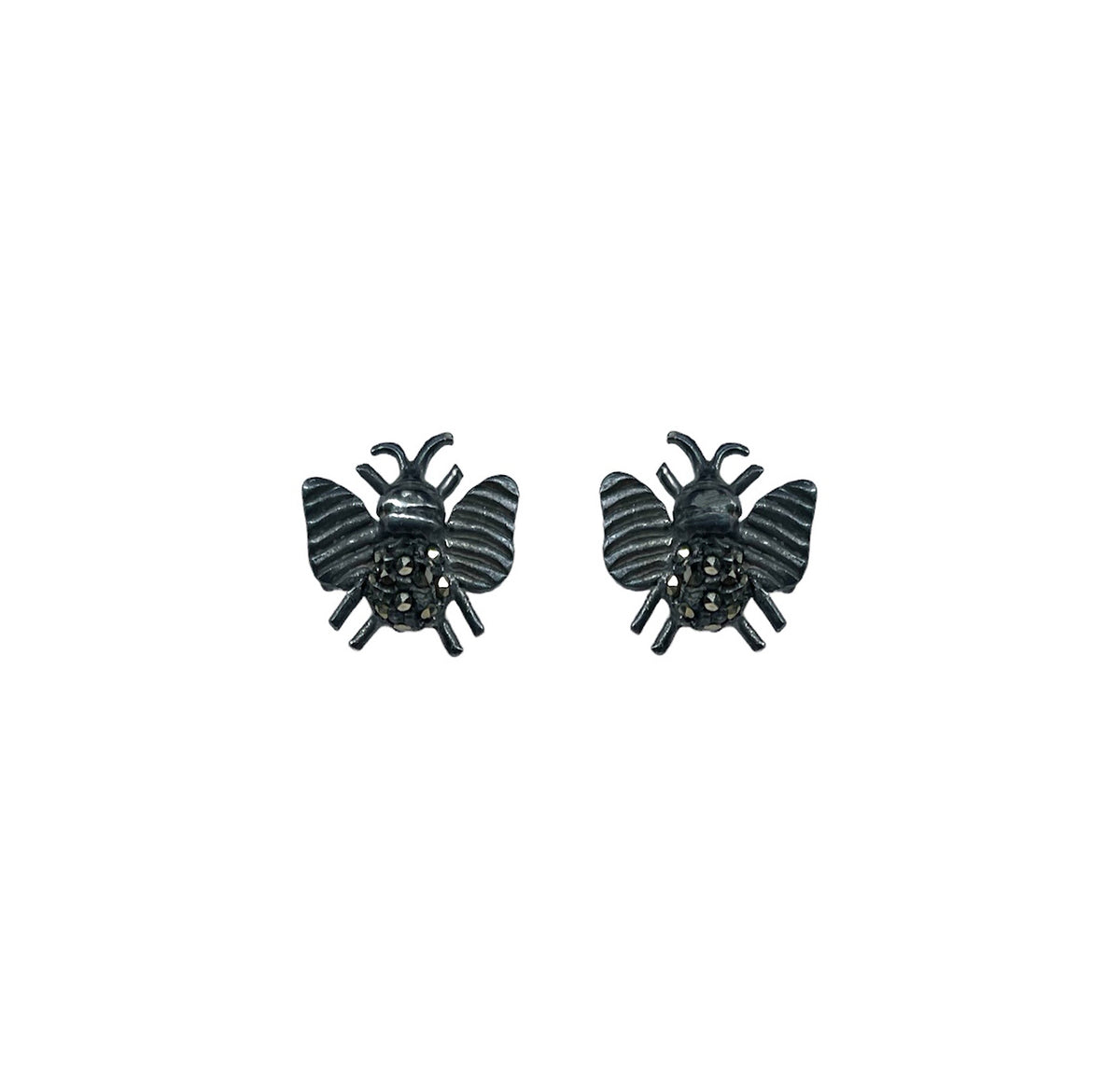 Arete bee III de plata desmontable Aretes de Joyería Regina Castillo