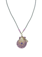 COLLAR CONCHA Y CABALLITO DE MAR Collares de Joyería Regina Castillo