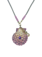 COLLAR CONCHA Y CABALLITO DE MAR Collares de Joyería Regina Castillo