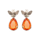 Arete Abeja I Clásico Vintage + Drop Clásico I Vintage Arete + Drop de Joyería Regina Castillo