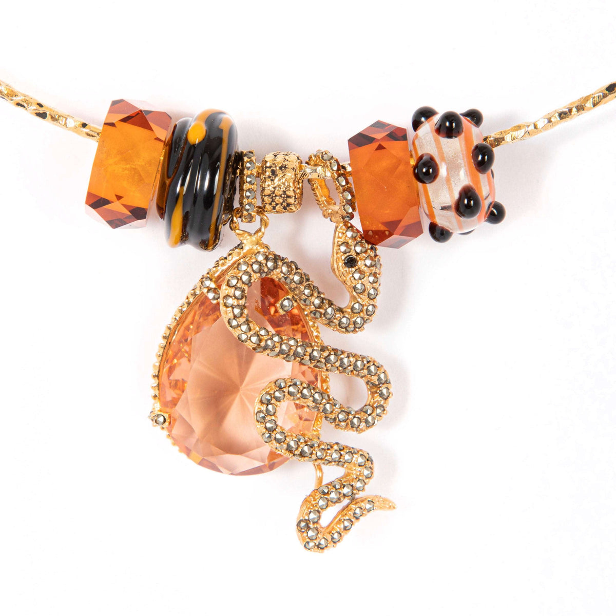Collar rígido ESPIRALE Collares de Joyería Regina Castillo