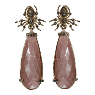 Arete Araña Mom + Drop Puente Jumbo Desmontable Arete + Drop de Joyería Regina Castillo