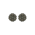Arete flor cosmos personalizable Aretes de Joyería Regina Castillo