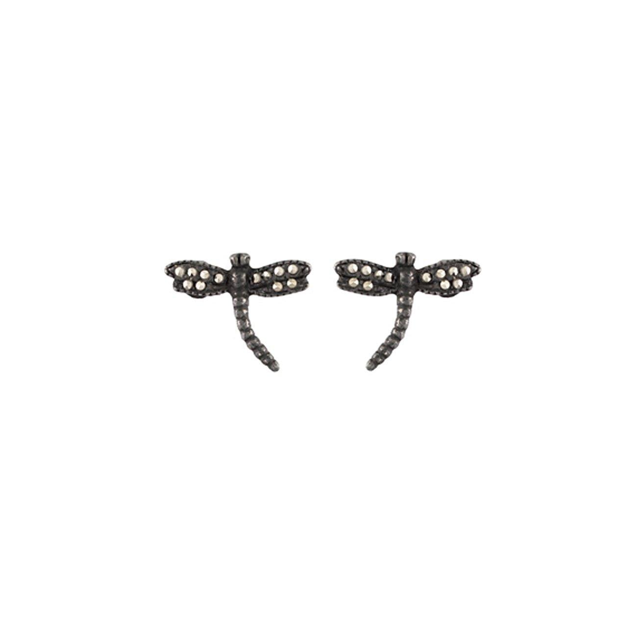Arete libélula Aretes de Joyería Regina Castillo