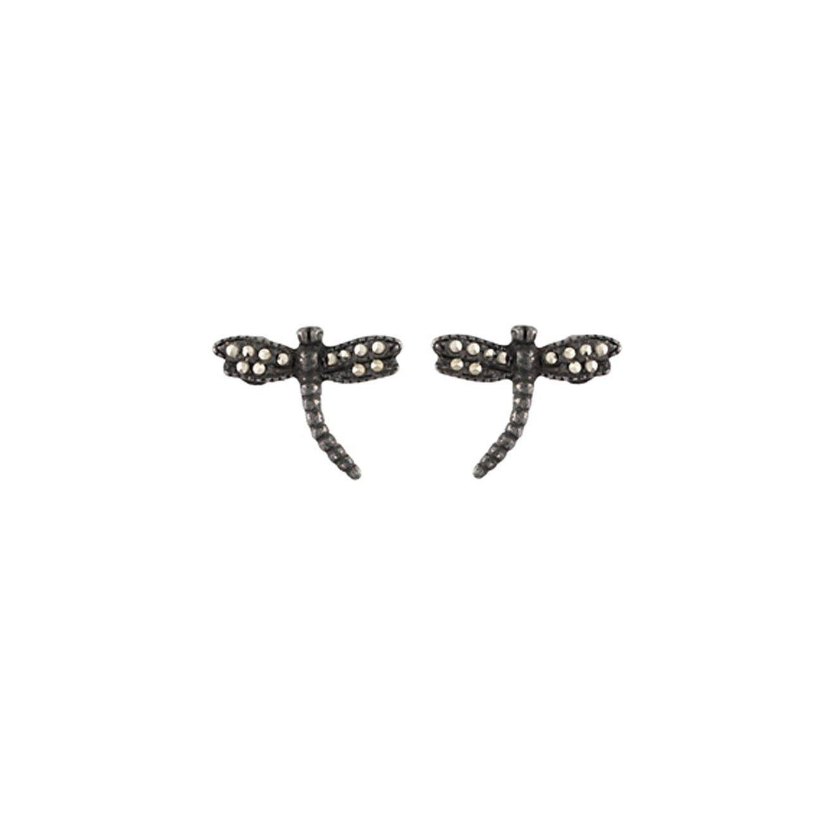 Arete libélula Aretes de Joyería Regina Castillo