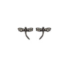 Arete libélula Aretes de Joyería Regina Castillo