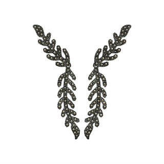 Aretes Ramas dobles personalizable Arete Base de Joyería Regina Castillo