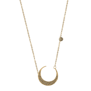 Collar Luna bañado en oro Cadenas y Collares de Joyería Regina Castillo