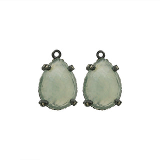 Drop prehnita gota chica (P) Drops de Joyería Regina Castillo