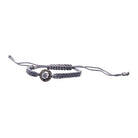 Pulsera corona de plata con pátina grisáceo Pulseras de Joyería Regina Castillo