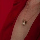 Collar abeja diamantes Collares de Joyería Regina Castillo